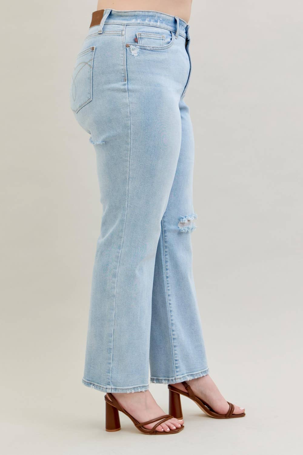 Judy Blue Jeans - HW Destroy & Back Ripped 90's Straight