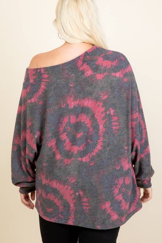 Cashmere Tie-Dye Tunic
