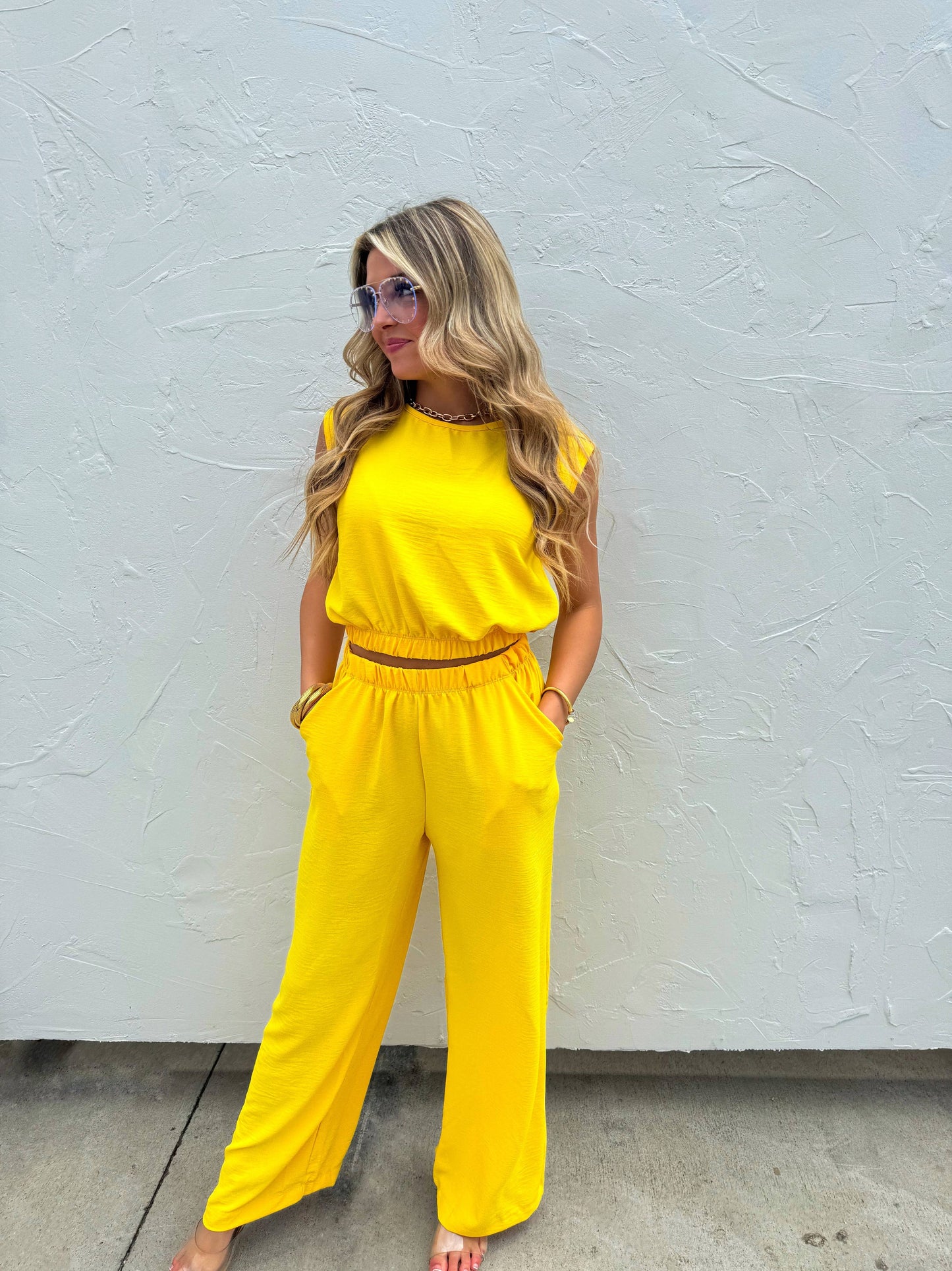 BLAKELEY- YELLOW JESSICA SUMMER SET 2X