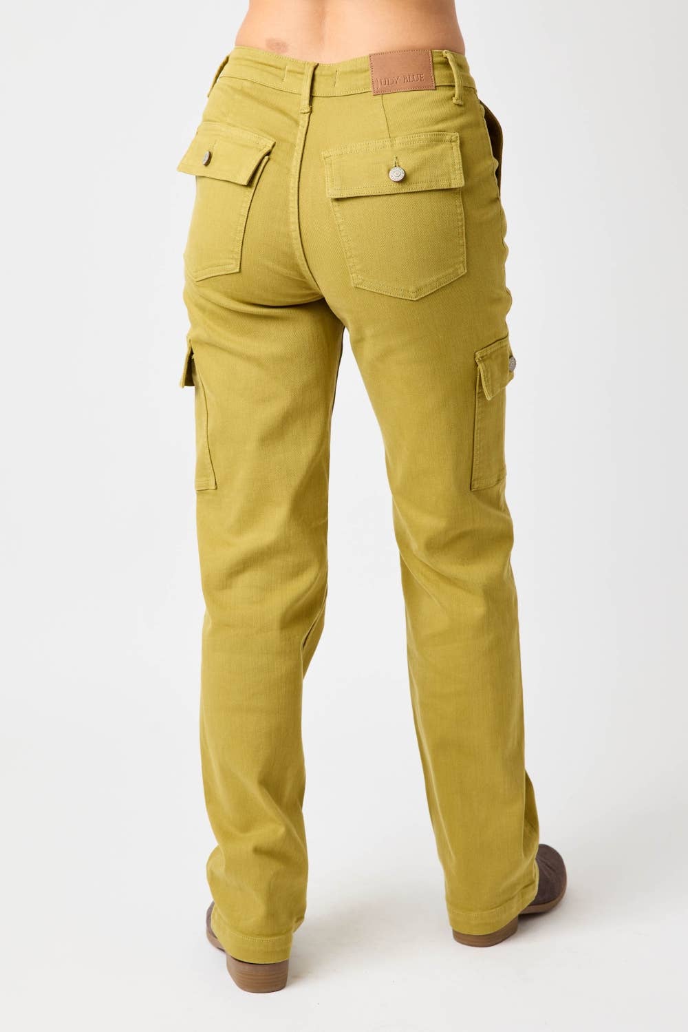 Judy Blue Jeans - HW Garment Dyed Cargo Straight