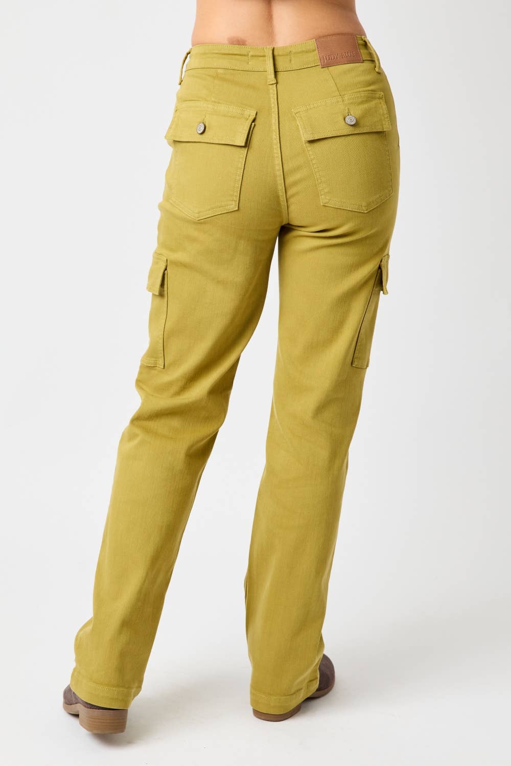 Judy Blue Jeans - HW Garment Dyed Cargo Straight