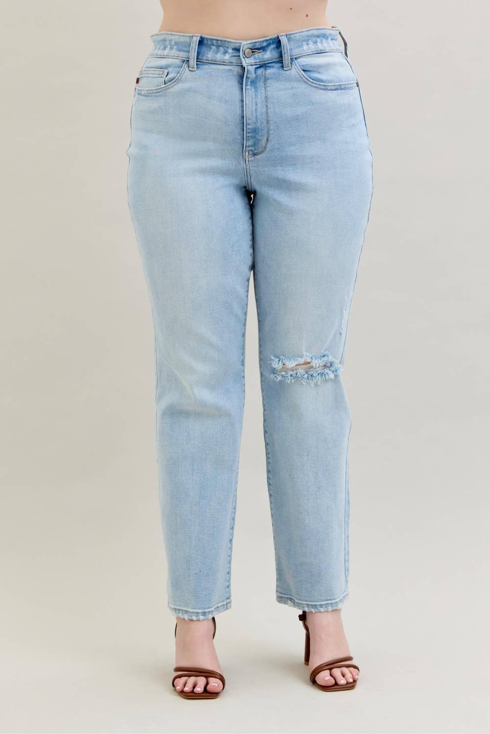 Judy Blue Jeans - HW Destroy & Back Ripped 90's Straight