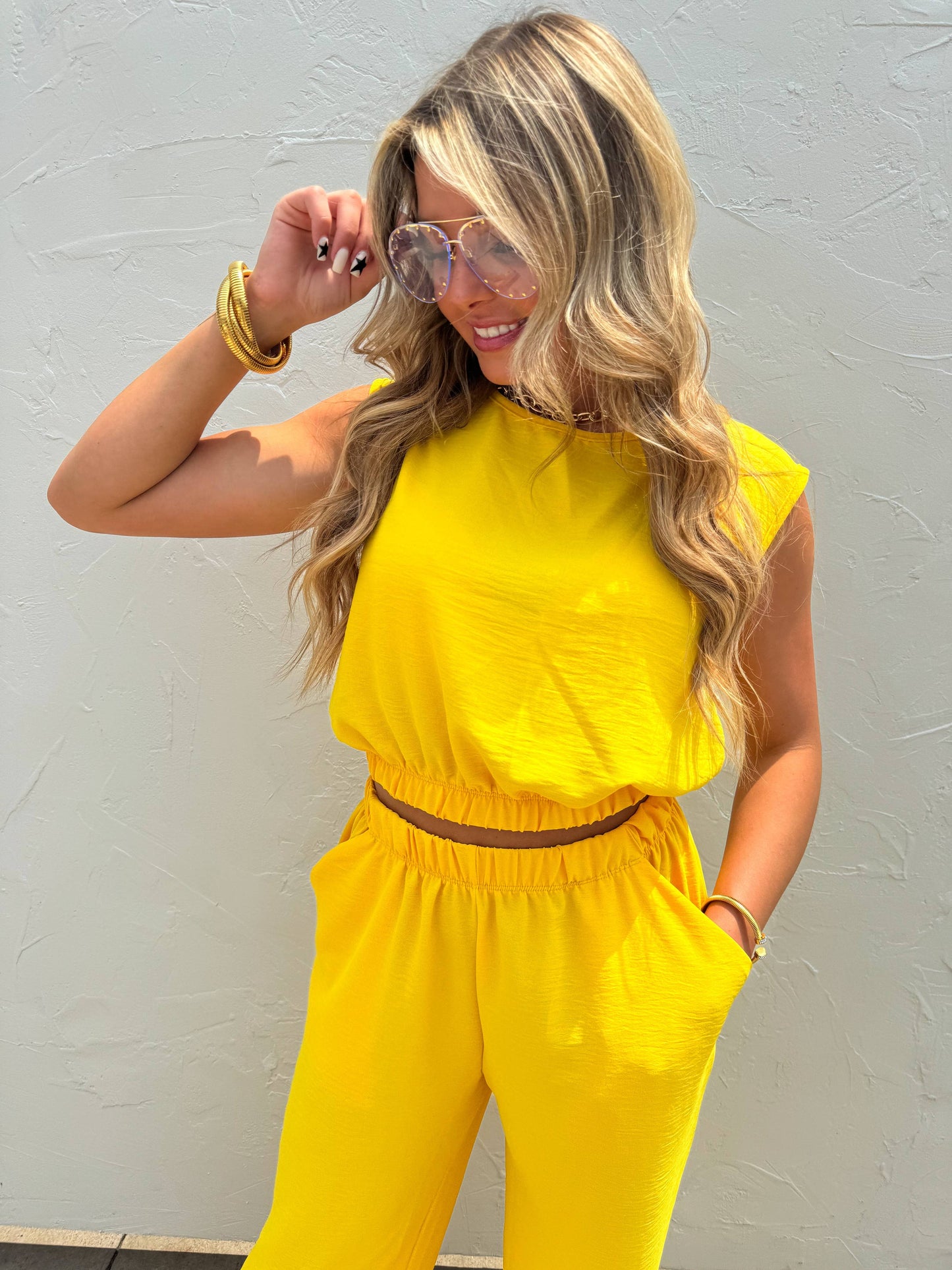 BLAKELEY- YELLOW JESSICA SUMMER SET 2X