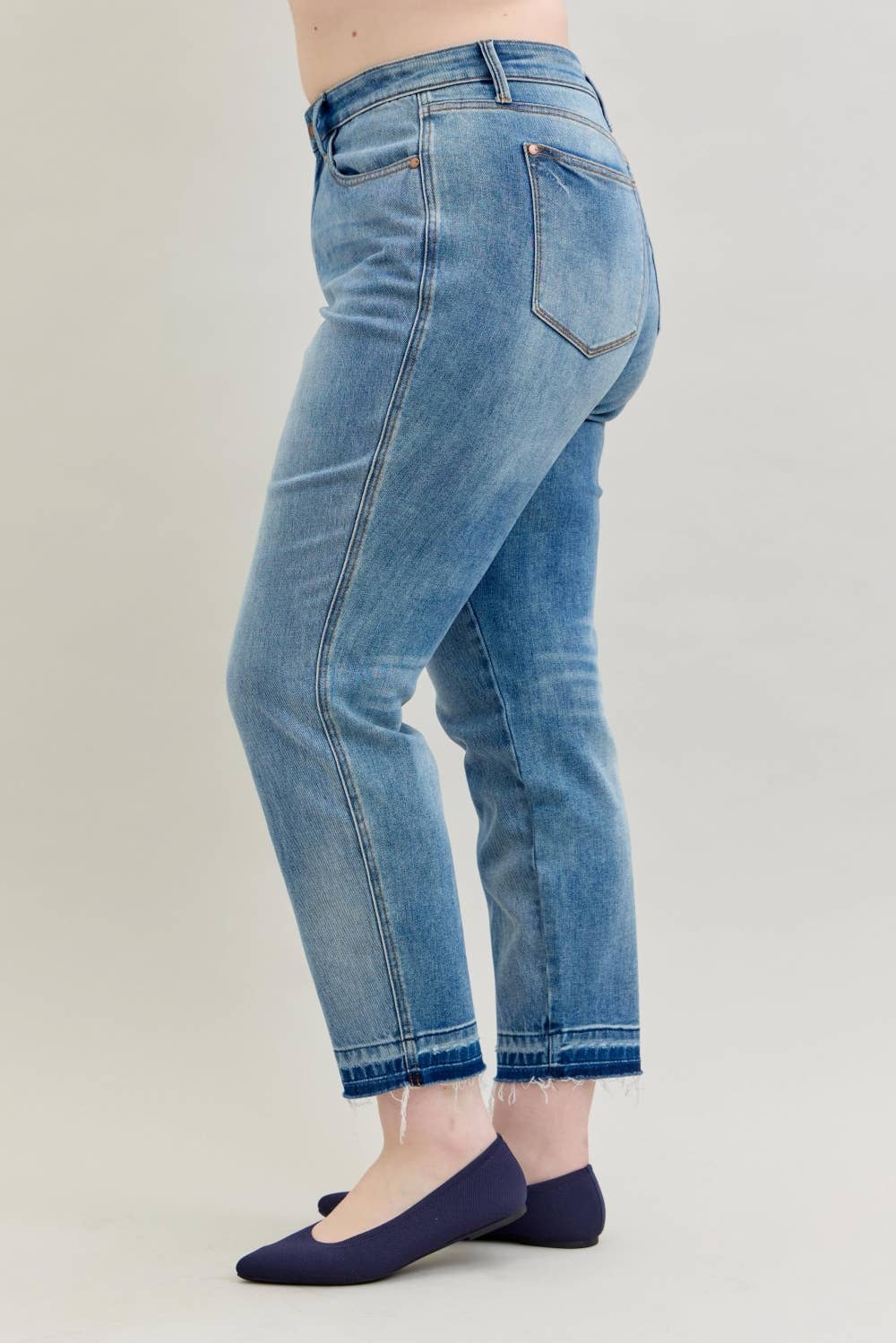 Judy Blue Jeans - MR Rigid Magic Release Hem BF