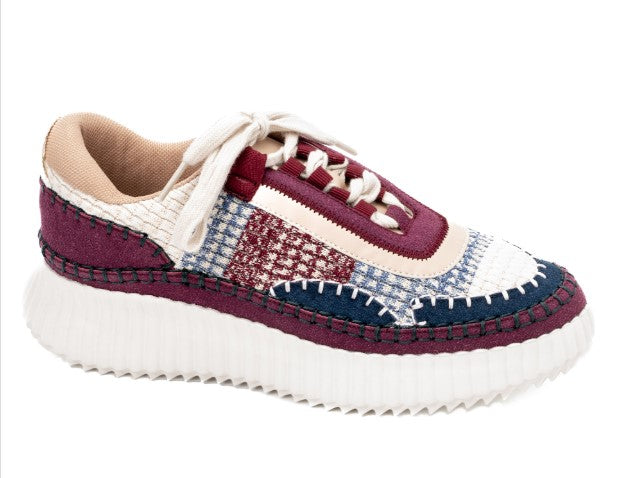Adventure Burgundy Multi Sneaker