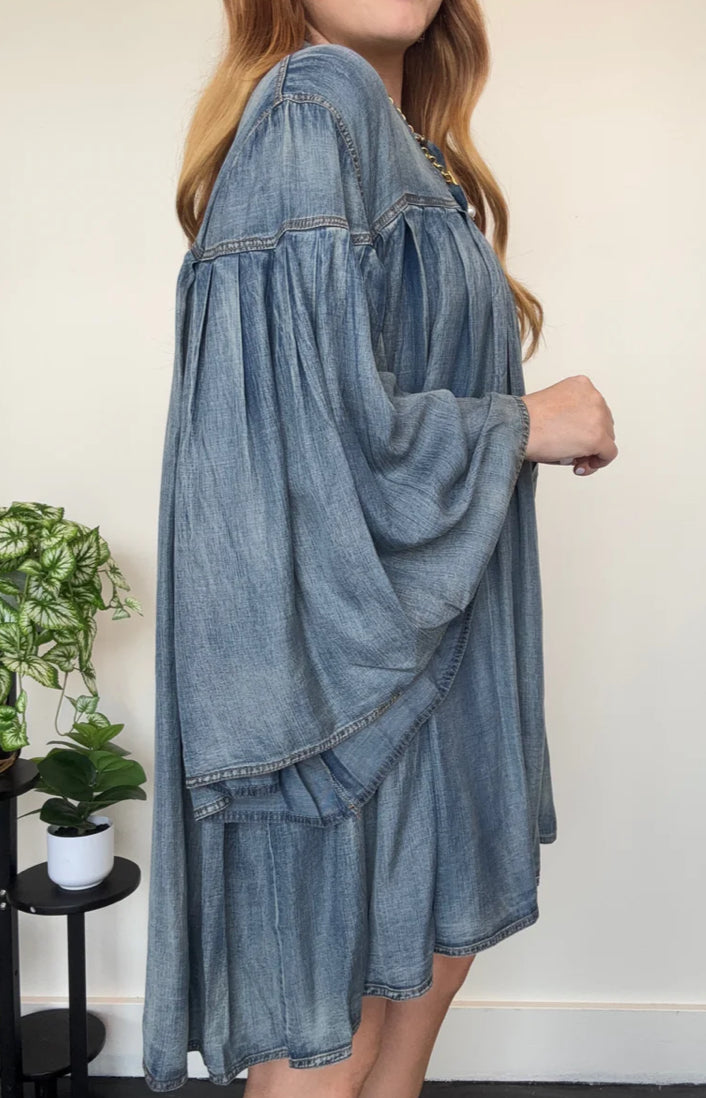 Jaded Gypsy - Pleated Together Tunic