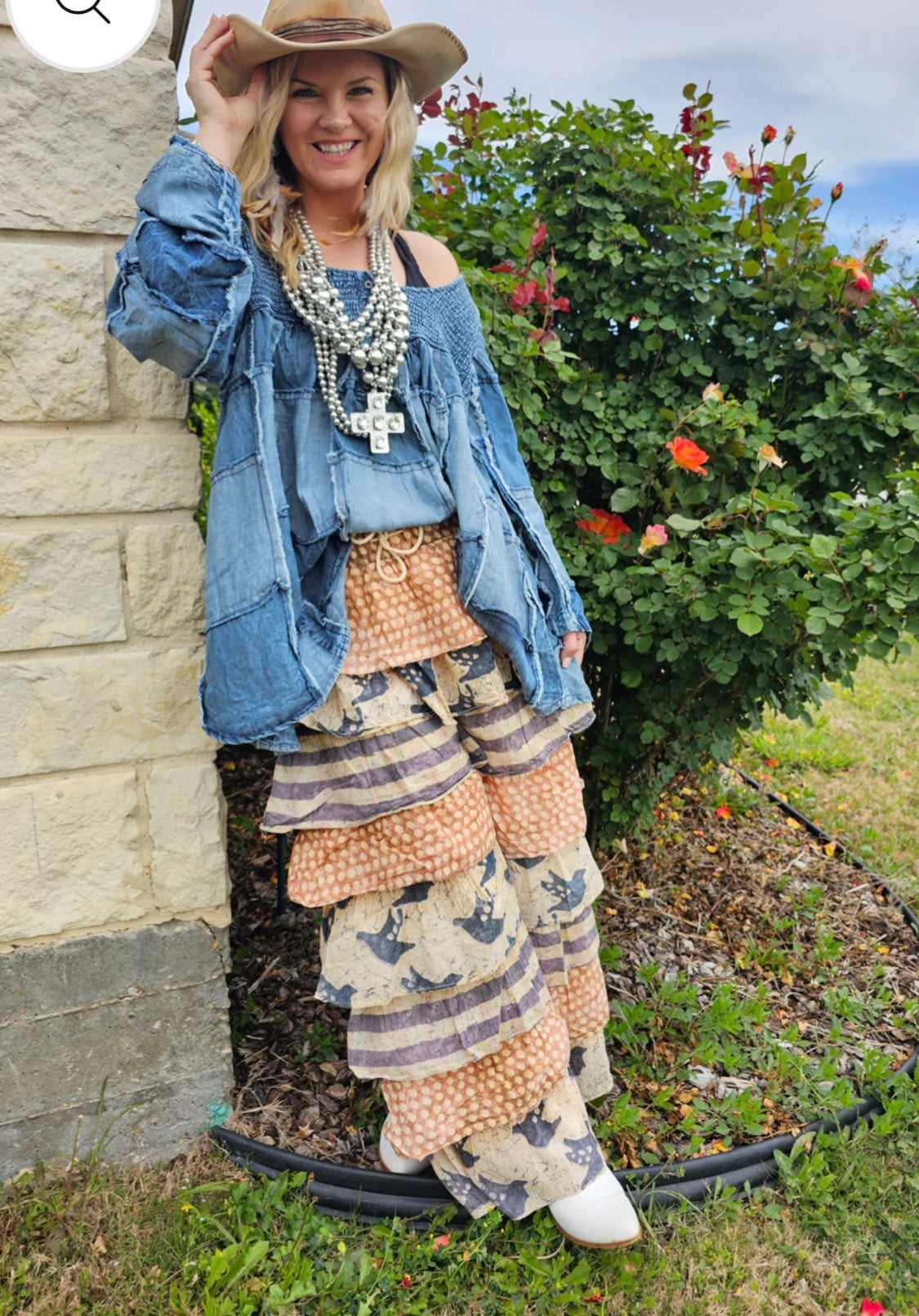 Birdie Tiered Ruffle Pants By A Rare Bird