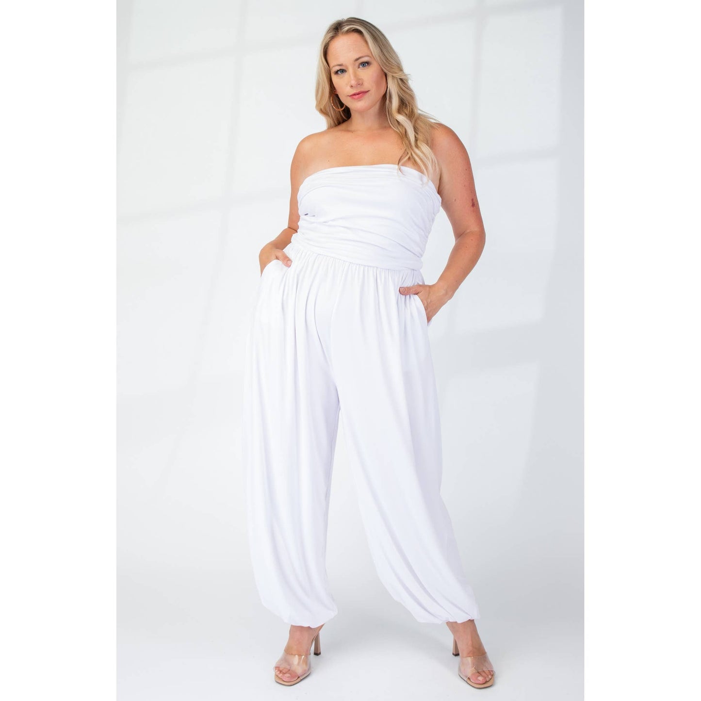 The Curve LA - SOFT KNIT STRAPLESS JUMPSUIT