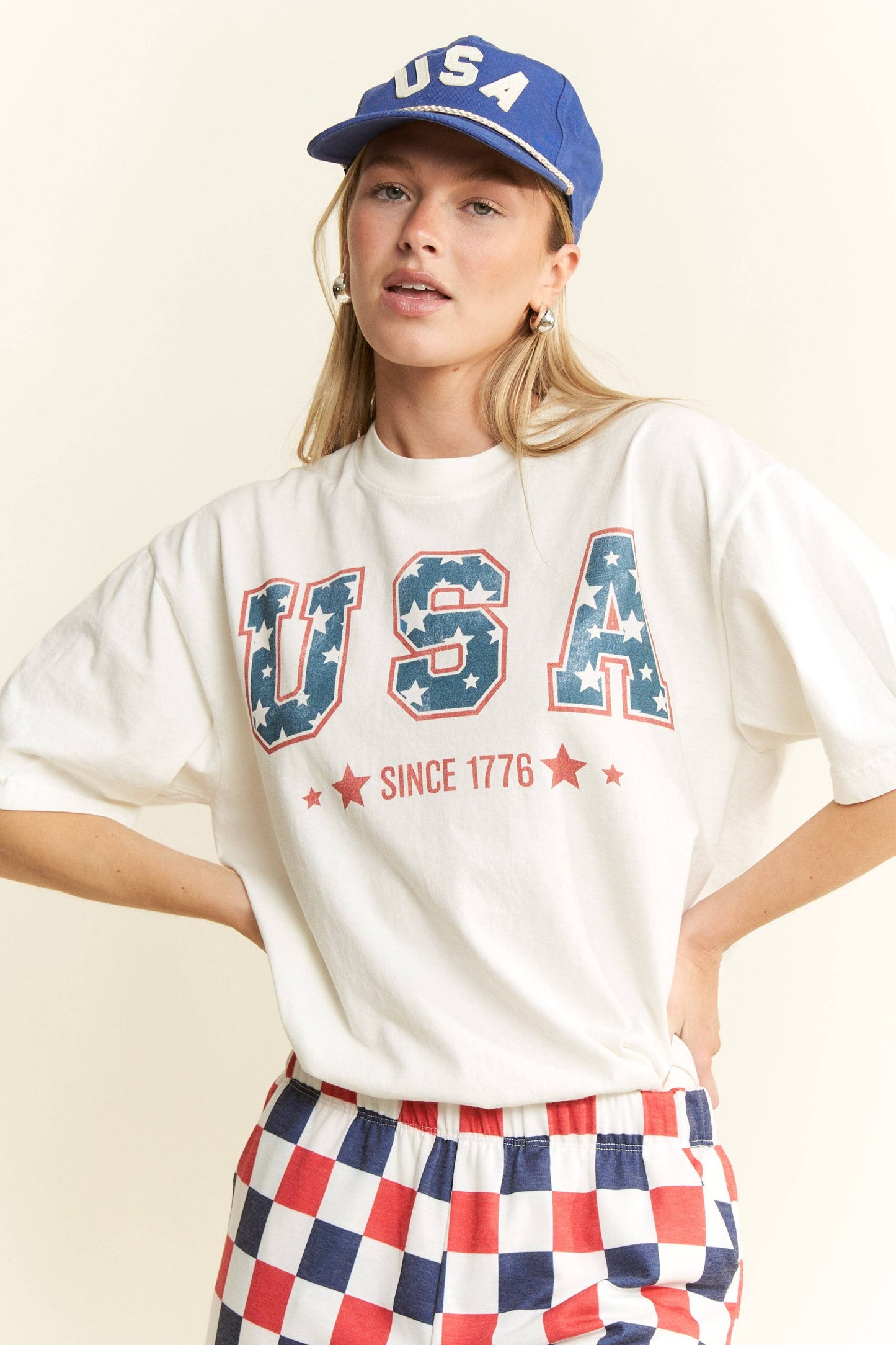 JADE BY JANE - USA 1776 Graphic Tee