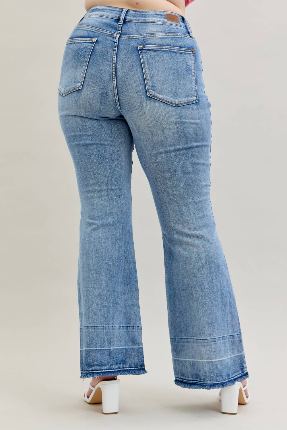 Judy Blue Jeans - HW "Tummy Control " w/ Release Hem Flare