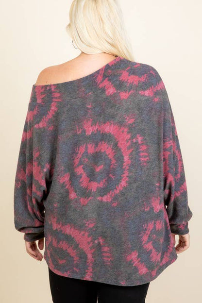 Cashmere Tie-Dye Tunic