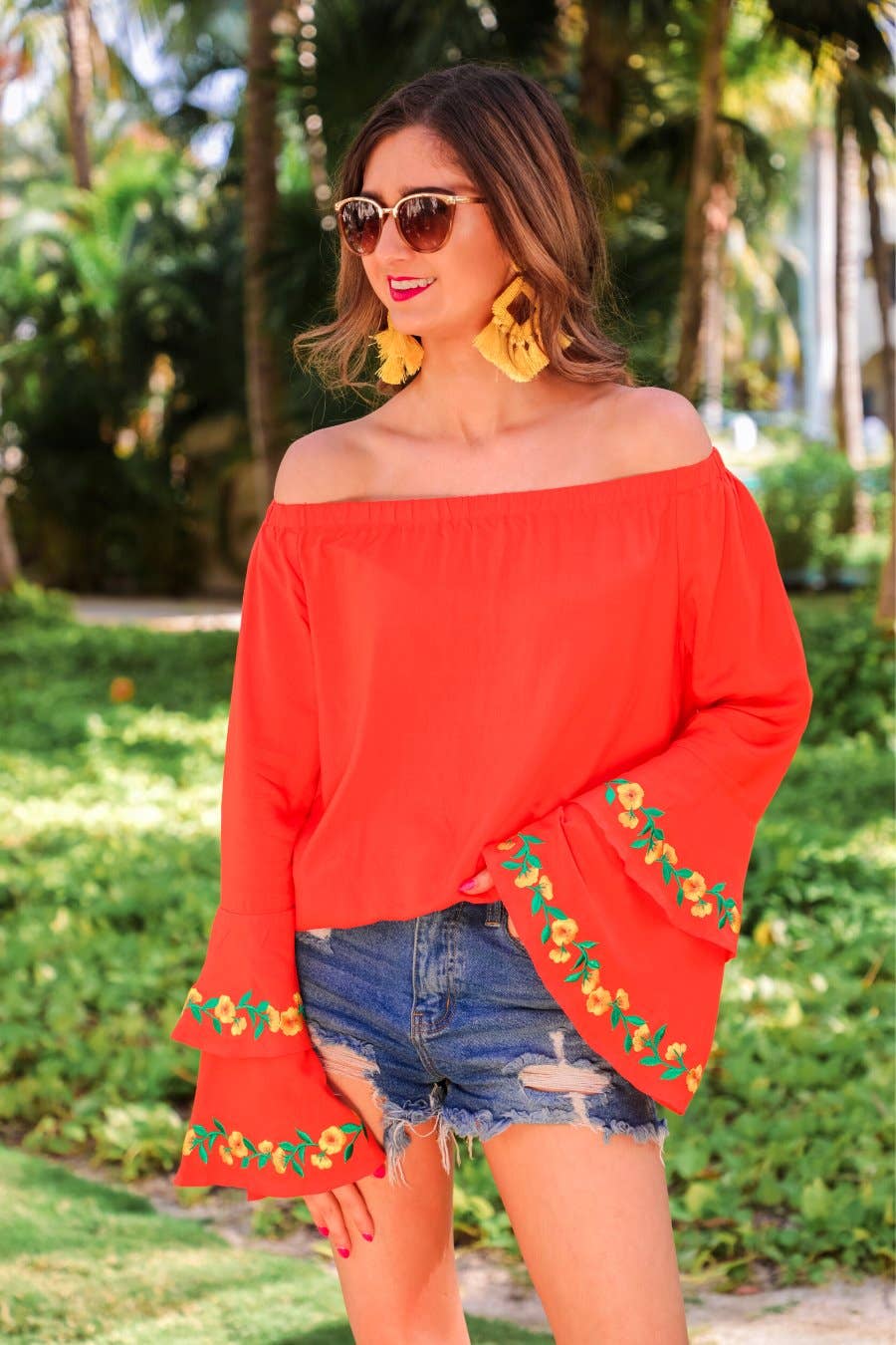 Jess Lea - Miranda Embroidered Top