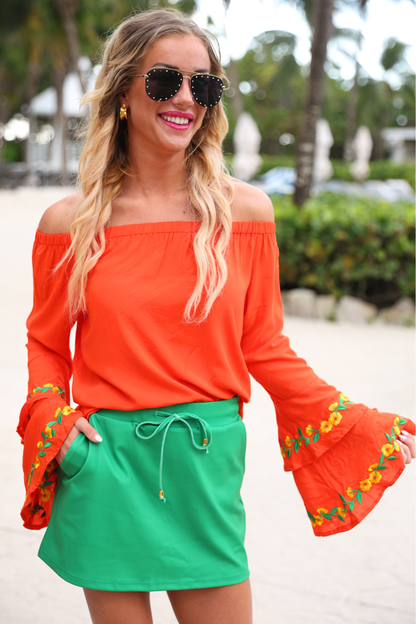 Jess Lea - Miranda Embroidered Top