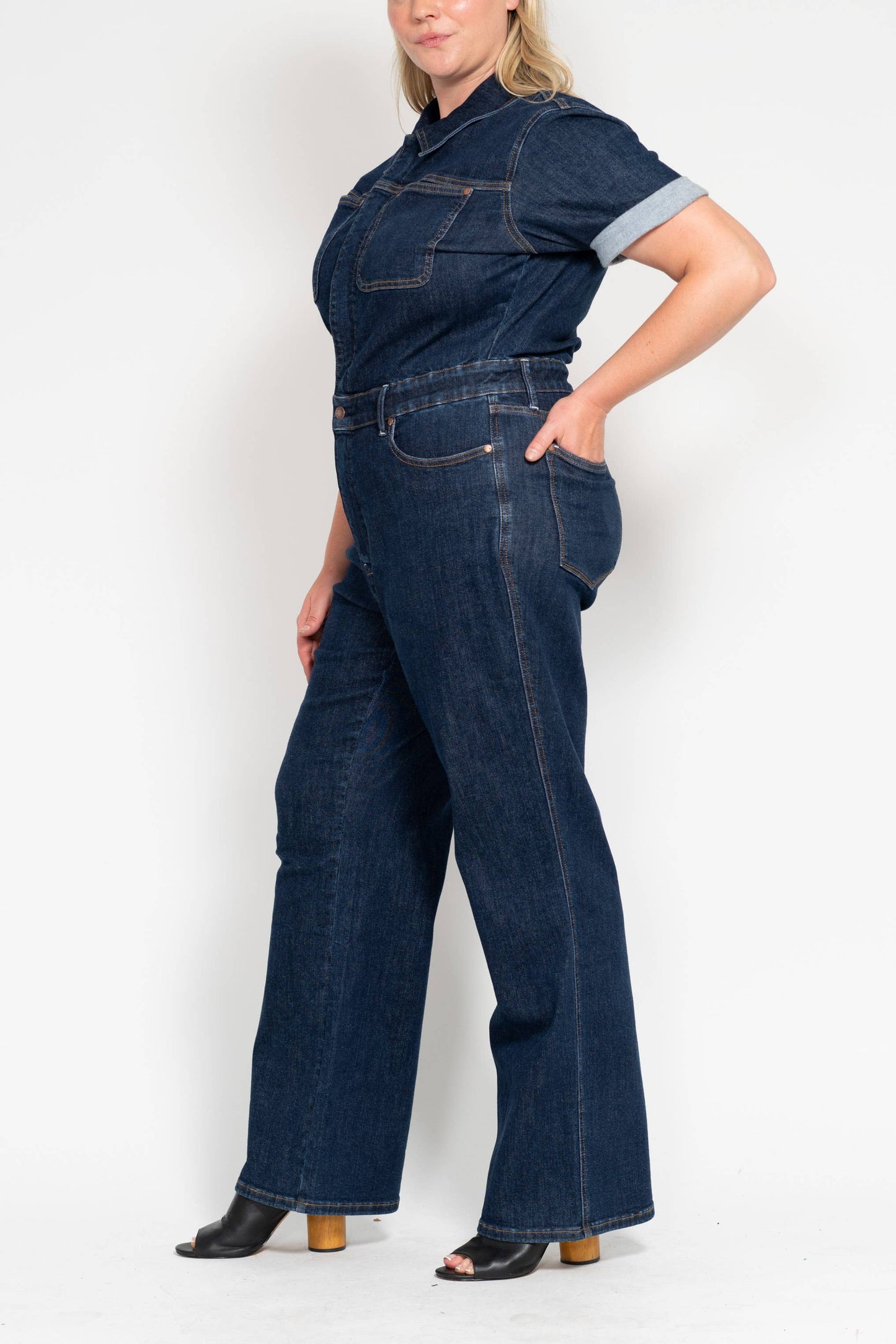 Judy Blue Jeans - HW Tummy Control Jumpsuit Straight
