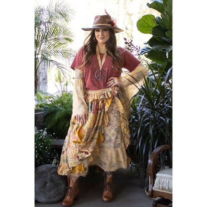 Jaded Gypsy - Garden Tea Lace Dress - Oatmeal