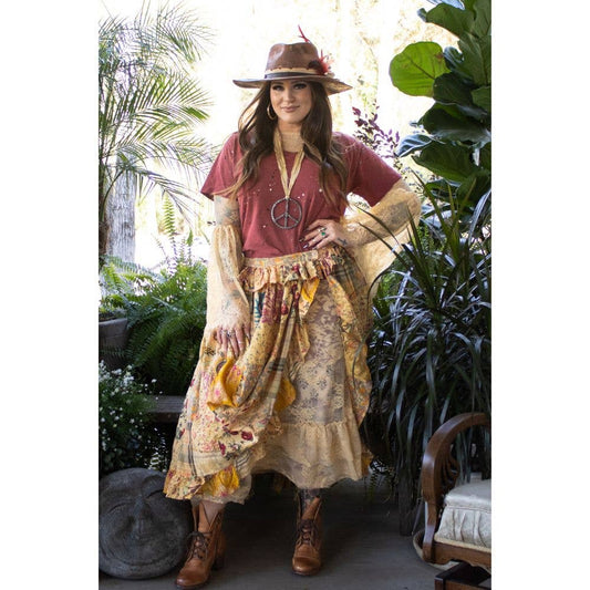 Jaded Gypsy - Garden Tea Lace Dress - Oatmeal