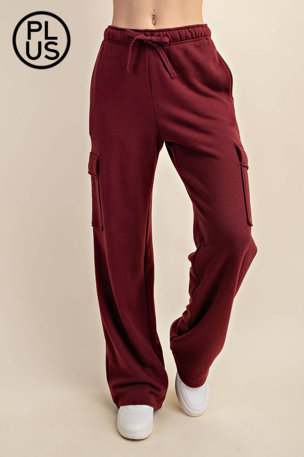 Rae Mode - FRENCH TERRY STRAIGHT CARGO SWEATPANT