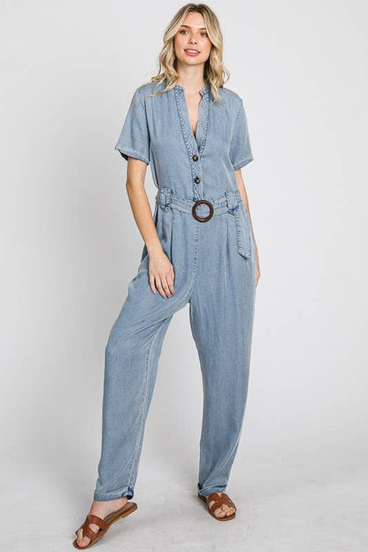 GeeGee Denim Jumpsuit