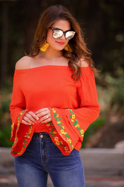 Jess Lea - Miranda Embroidered Top