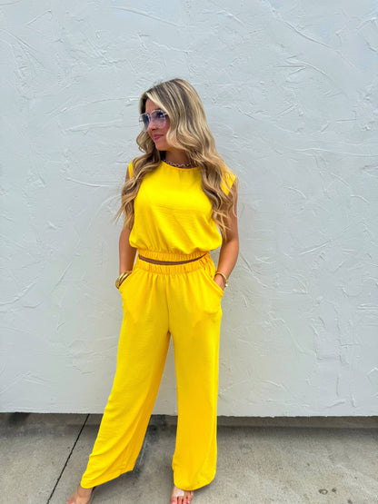 BLAKELEY- YELLOW JESSICA SUMMER SET 2X
