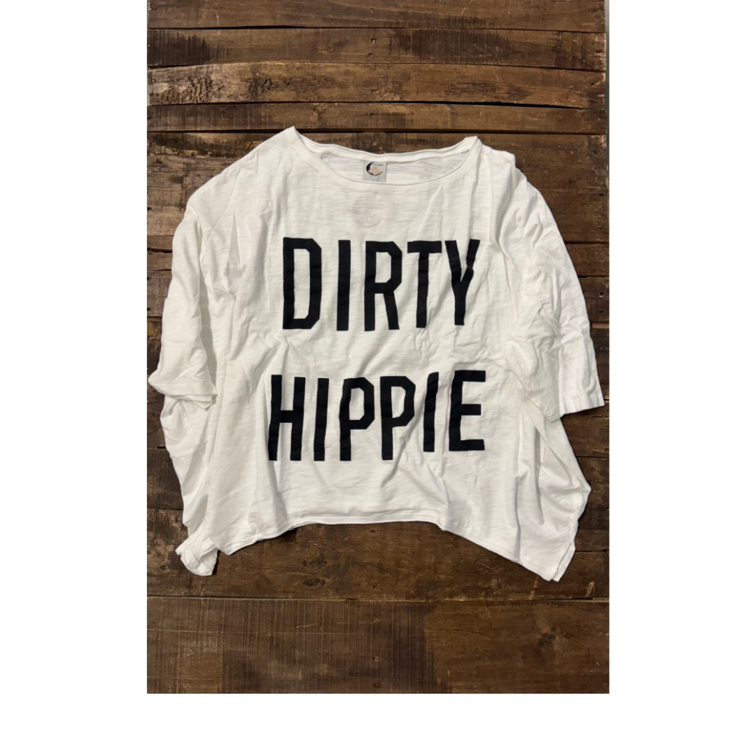 Jaded Gypsy - Be Free Top - Dirty Hippie Parchment