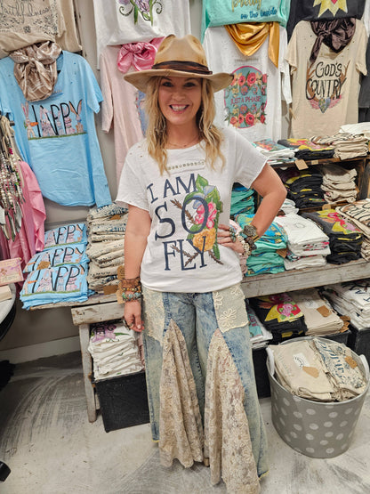 I am so FLY Tattered Tee