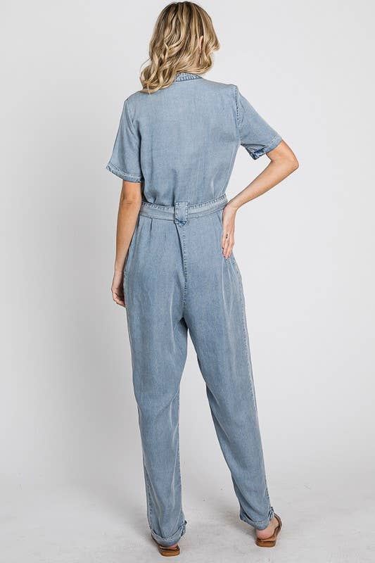 GeeGee Denim Jumpsuit