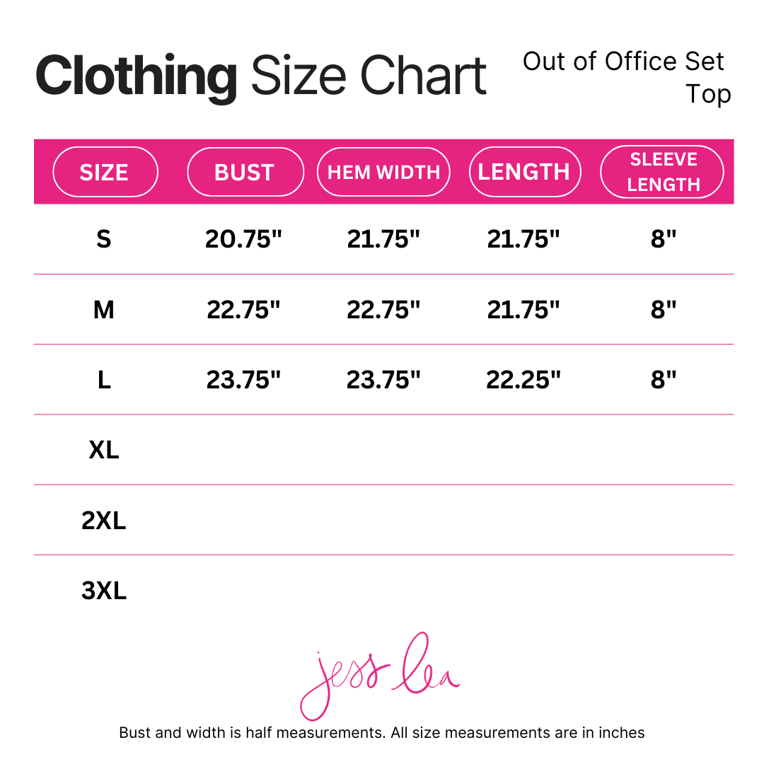 Jess Lea - Out Of Office Textured Set