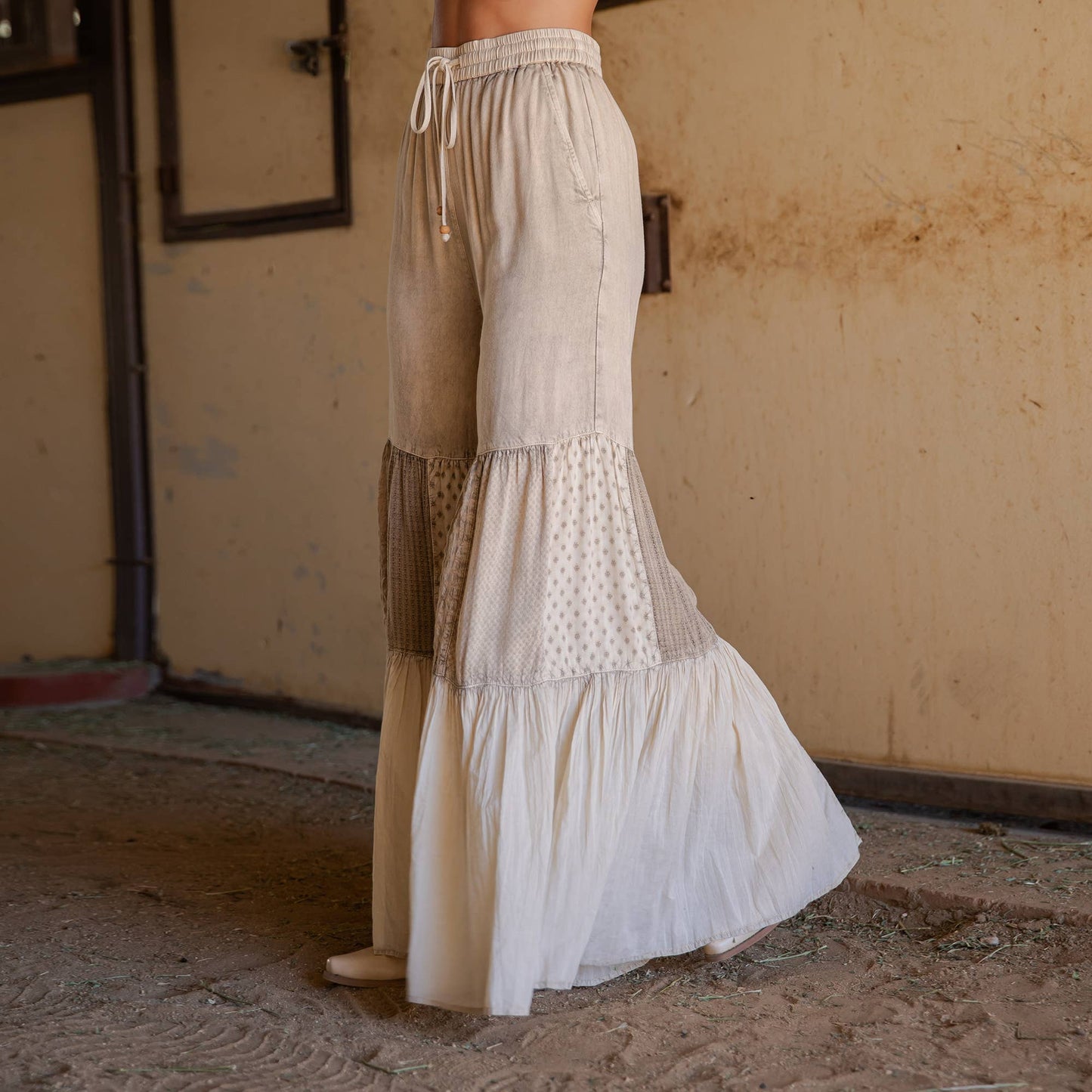 Young Threads - Runway-Ready Knit & Woven Pants with Prints & Relaxed Drape