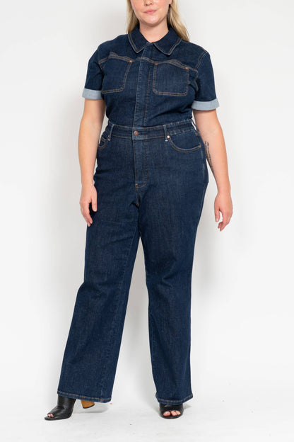 Judy Blue Jeans - HW Tummy Control Jumpsuit Straight