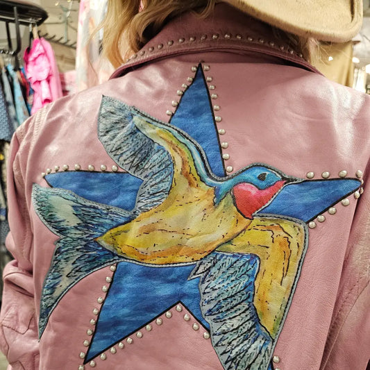 A Rare Bird Leather Starling Jacket