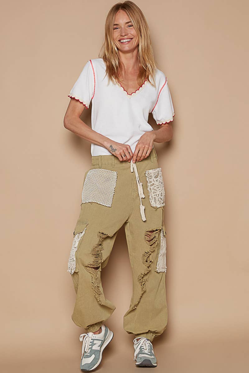 POL Vintage Camo Joggers