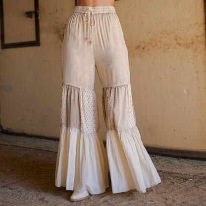 Young Threads - Runway-Ready Knit & Woven Pants with Prints & Relaxed Drape