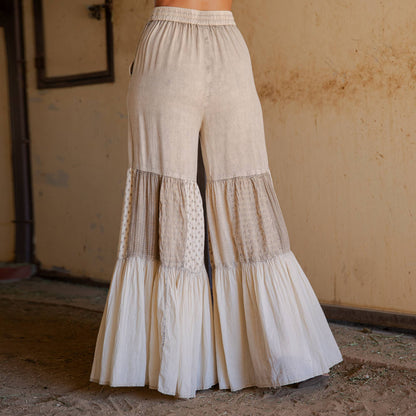 Young Threads - Runway-Ready Knit & Woven Pants with Prints & Relaxed Drape