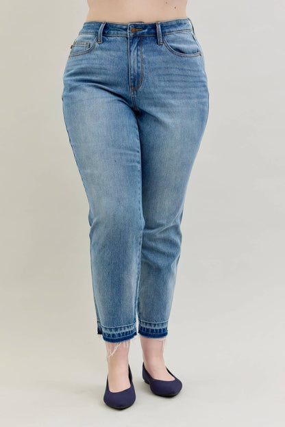 Judy Blue Jeans - MR Rigid Magic Release Hem BF