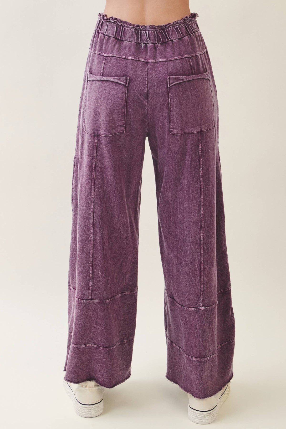 J Her - Mineral Wash Wide leg pants