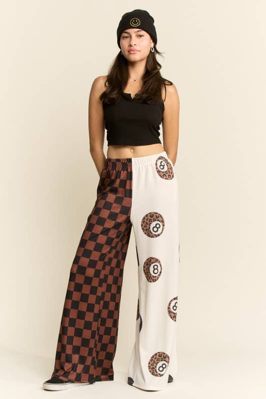 JADE BY JANE - SPLIT DECISION 8-BALL PANTS