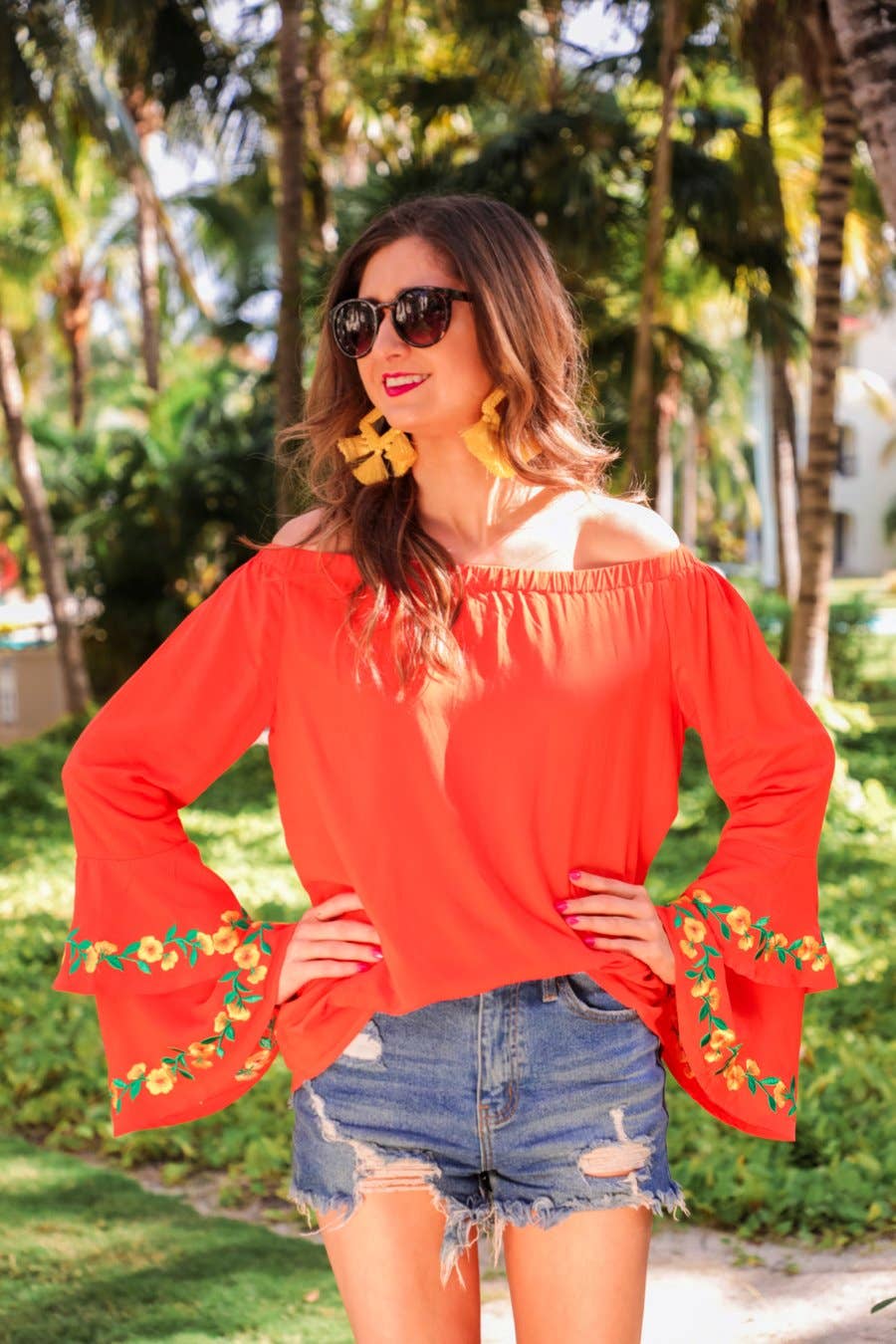 Jess Lea - Miranda Embroidered Top