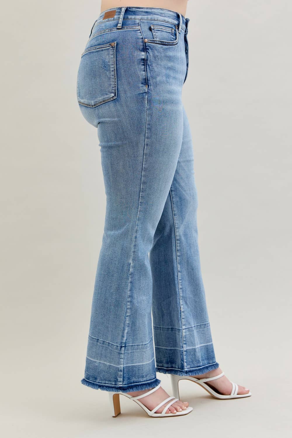 Judy Blue Jeans - HW "Tummy Control " w/ Release Hem Flare