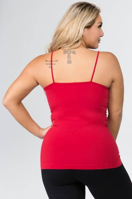 Yelete - Seamless Strappy Detail Cami Top