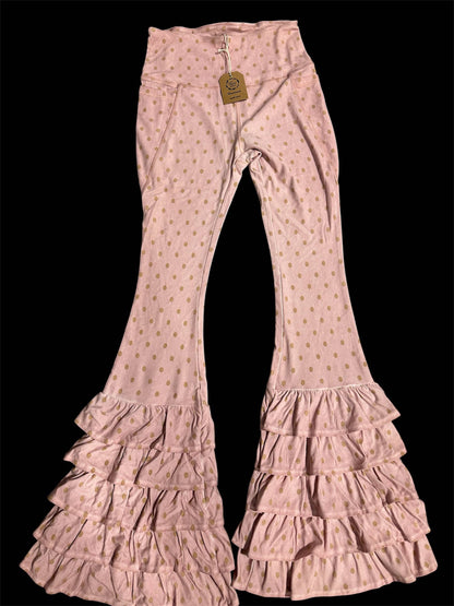 A Rare Bird Shop - Pink Polka Dot Leggings