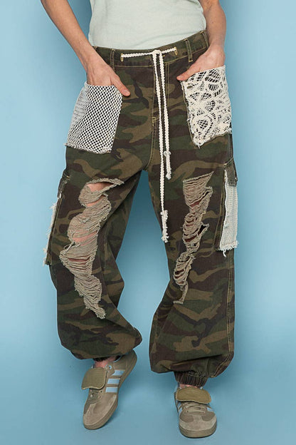 POL Vintage Camo Joggers