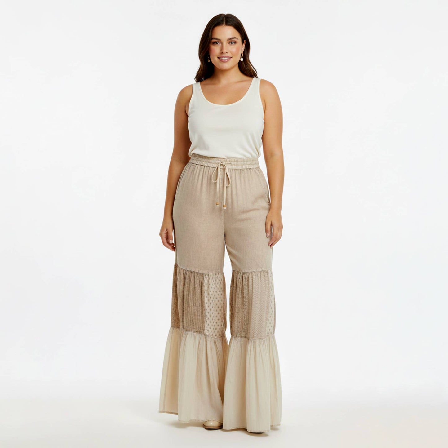 Young Threads - Runway-Ready Knit & Woven Pants with Prints & Relaxed Drape
