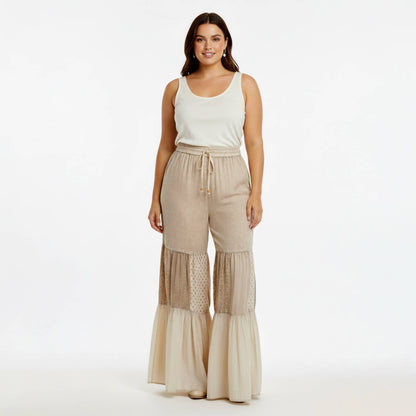 Young Threads - Runway-Ready Knit & Woven Pants with Prints & Relaxed Drape