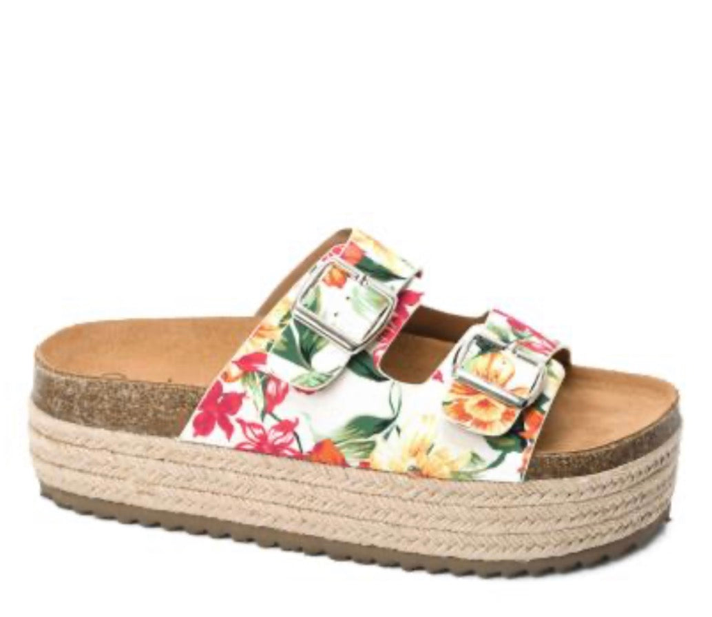 No Filter White Floral platform