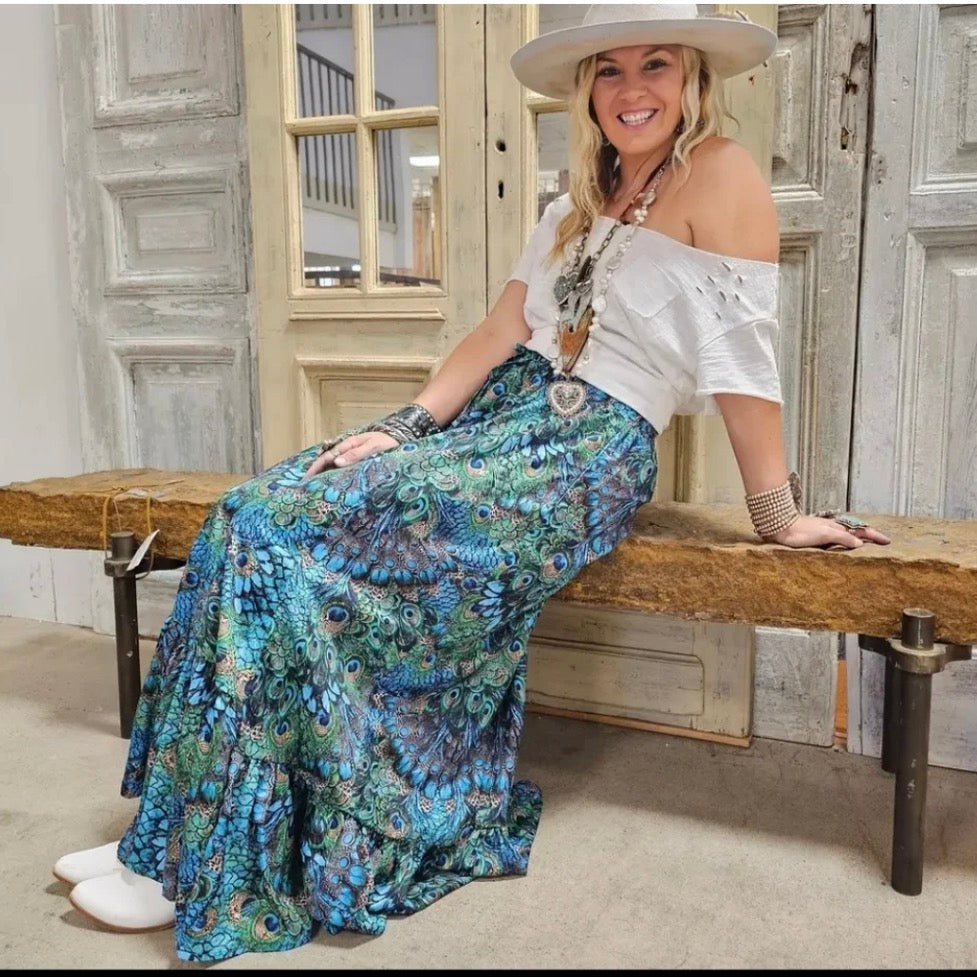 Peacock Pants by A Rare Bird-OS