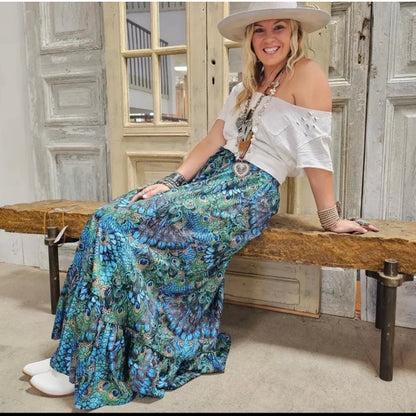 Peacock Pants by A Rare Bird-OS