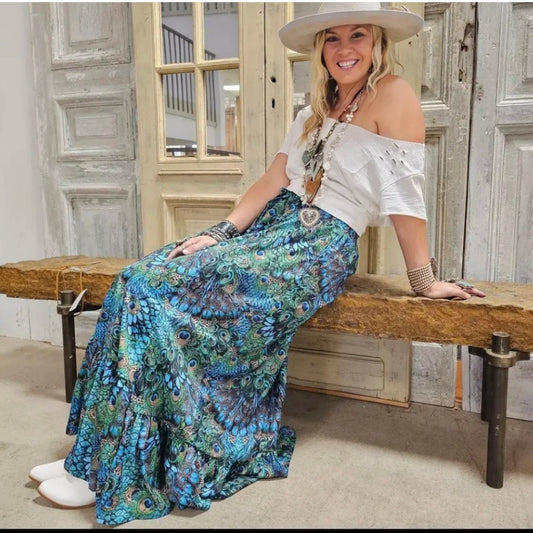 Peacock Pants by A Rare Bird-OS
