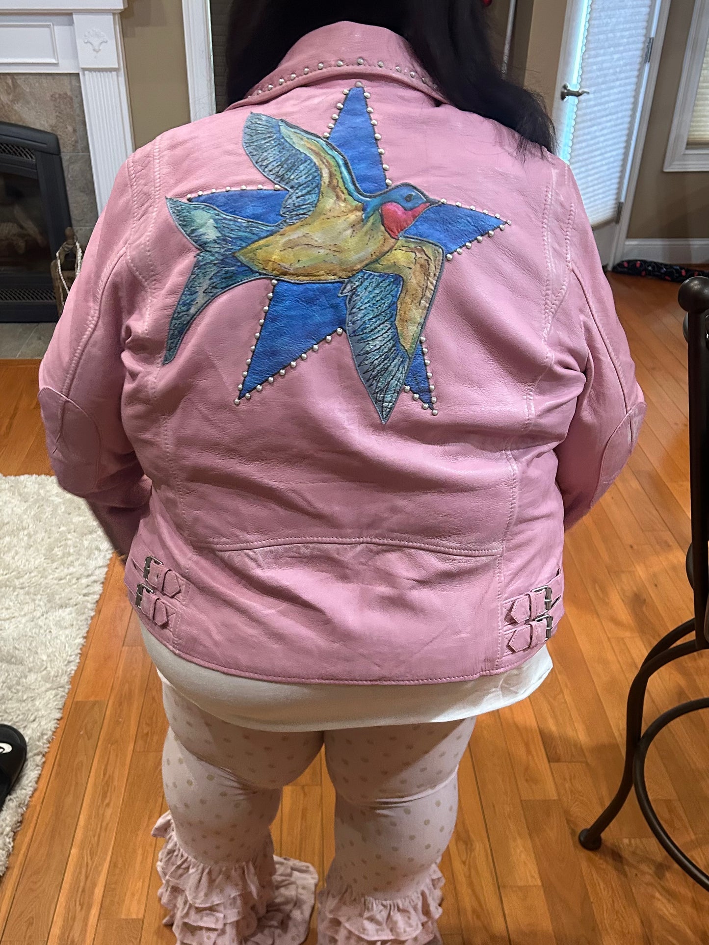 A Rare Bird Leather Starling Jacket