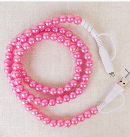 4-in-1 Beaded Charging Cable -